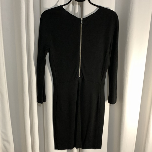 Aritzia Babaton Mini Dress With Silver Zip Back - Picture 2 of 3